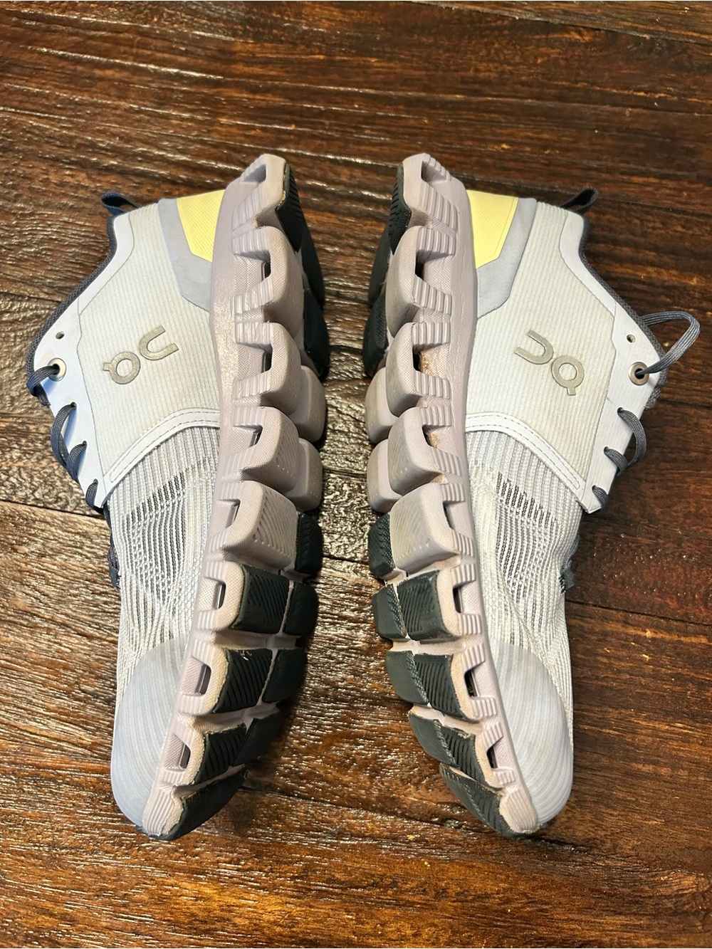 On Cloud - Cloud X 3 Shift Free People Sneakers Running Shoes - Heather Midnight - Picture 9 of 14